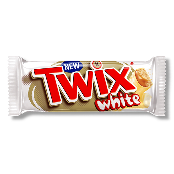 snack twix bianco